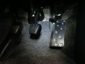 Toyota GR Corolla Pedal Covers - Cusco - Wide Accelerator Pedal Plate Kit - `23-`27